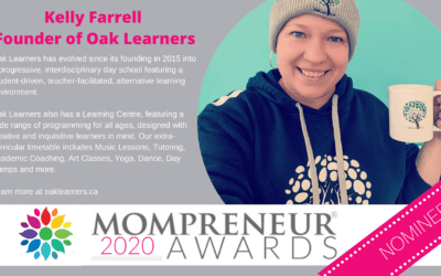 Oak Learners director nominated for the 2020 Mompreneur Awards