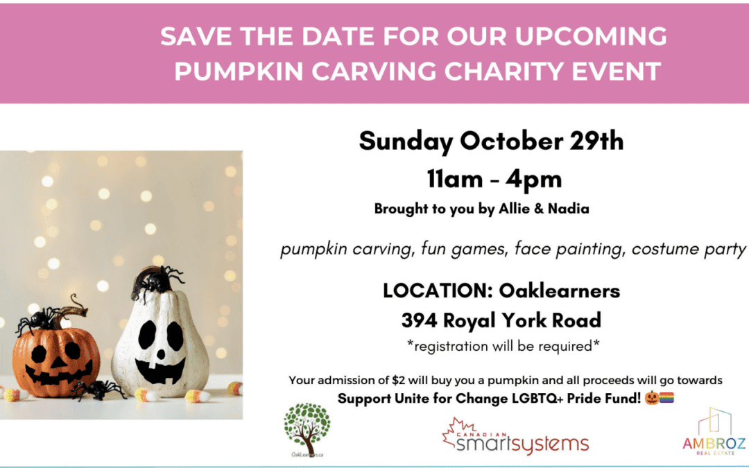 Pumpkin Carving Charity Event