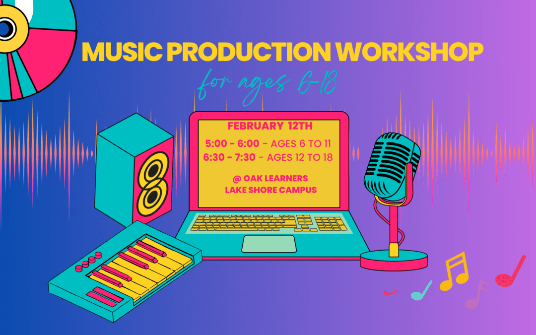 Music Production Workshop, Ages 6-11